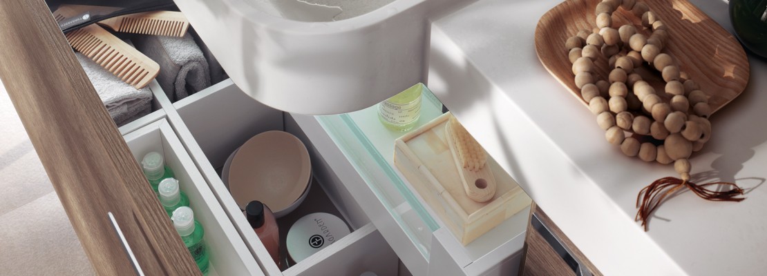 casa pulita ordine bagno - sacca caddy